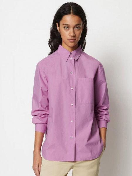 Рубашка Marc O'polo фиолетовая