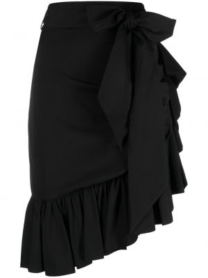 Hedvábné midi sukně Zimmermann - černá