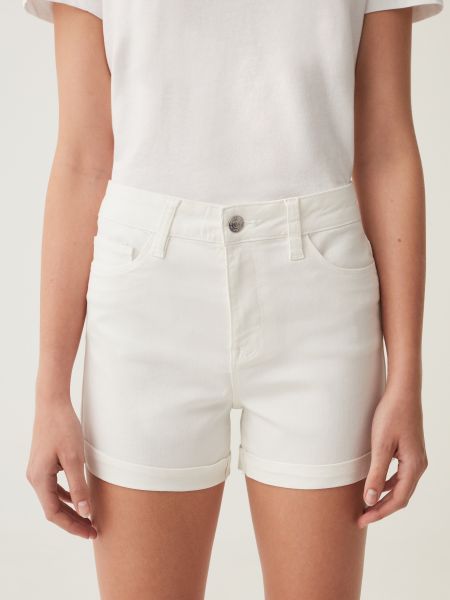 Белые джинсовые шорты Ovs
