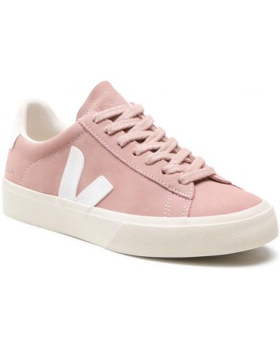 Nubuk sneakers Veja rózsaszín