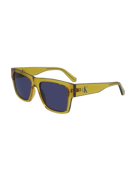 Okulary przeciwsłoneczne Calvin Klein żółte