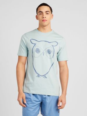 T-shirt Knowledgecotton Apparel bleu