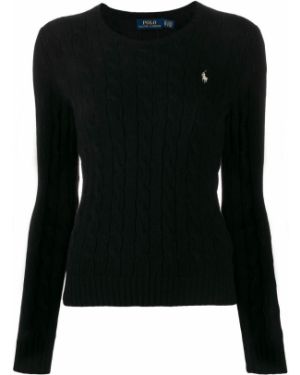 Jersey slim fit de punto de tela jersey Polo Ralph Lauren negro