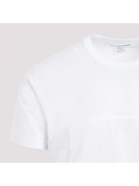 Camiseta de algodón Comme Des Garçons blanco