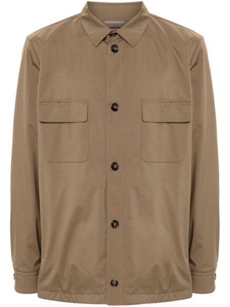 Chemise longue Loro Piana marron