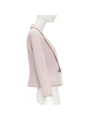 Chaqueta de lana Dior Vintage rosa