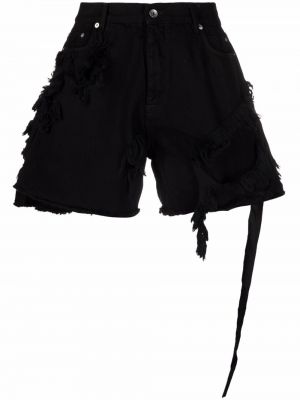 Jeans-shorts Rick Owens Drkshdw svart