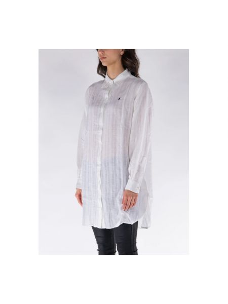 Camisa transparente Ralph Lauren blanco