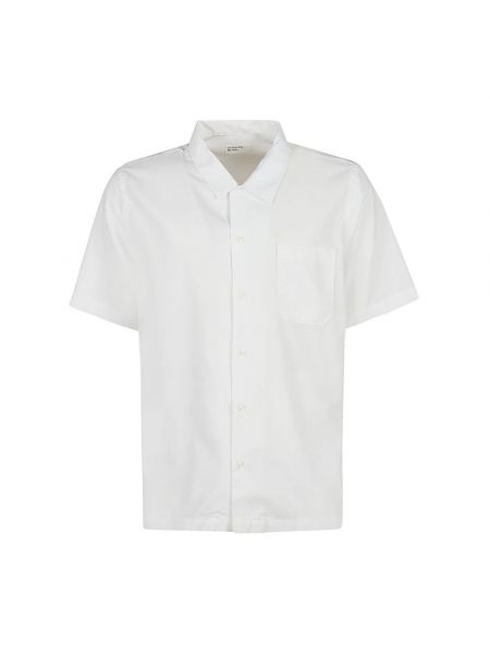 Koszula z krótkim rękawem Universal Works biała