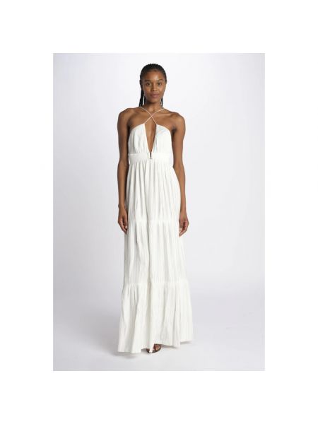 Sukienka długa Ba&sh biała