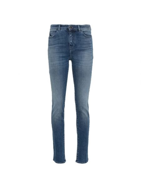 Skinny jeans mit taschen Emporio Armani blau
