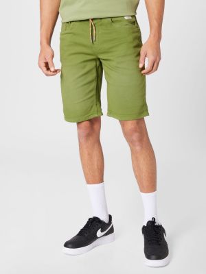 Priliehavé džínsové šortky Blend zelená