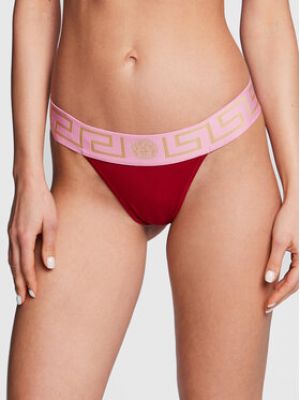 Versace Stringové nohavičky Donna AUD01042 Červená