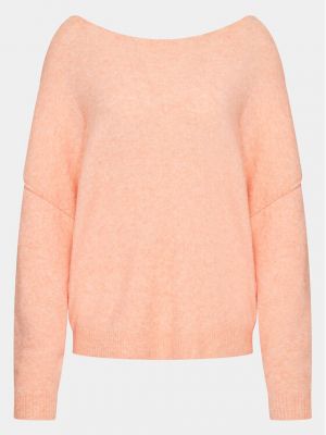 Voľný priliehavý sveter American Vintage oranžová