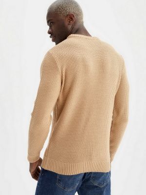 Пуловер Defacto, бежевий