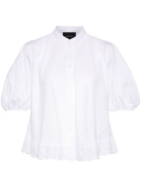 Памучна блуза Simone Rocha бяло