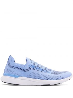 Sneakersy sznurowane w kolorze melanż koronkowe Apl: Athletic Propulsion Labs niebieskie