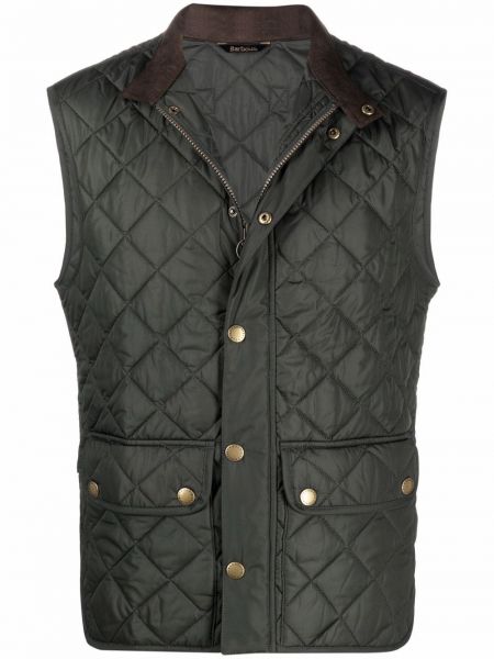 Vattert vest Barbour grønn