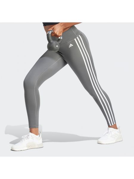 Leggings de cintura alta Adidas Performance gris