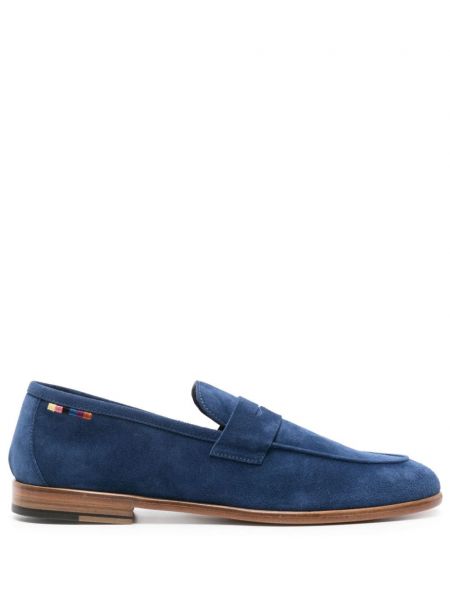 Pantofi loafer din piele de căprioară Paul Smith albastru