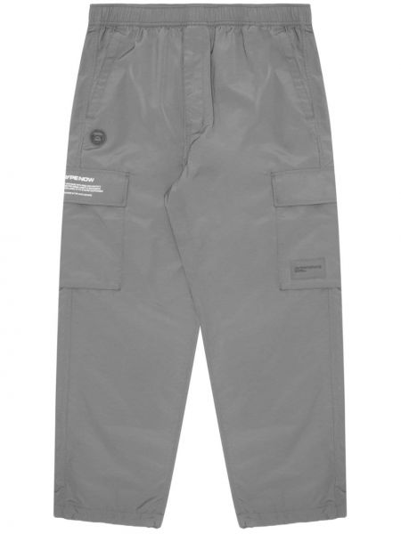 Cargo hlače s printom Aape By *a Bathing Ape® siva