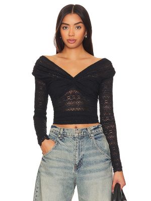 Top Free People negro