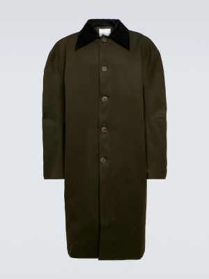 Памучно палто King & Tuckfield зелено