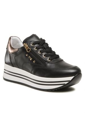 Sneakersy Nero Giardini czarne