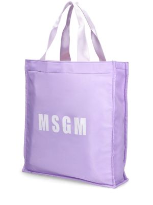 Shopper kabelka z nylonu Msgm
