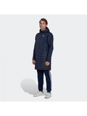 Παλτό Adidas Originals μπλε