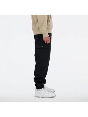 Pantalon cargo en coton New Balance noir
