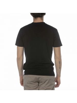 Camiseta de cuello redondo Bomboogie negro