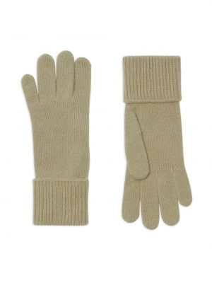 Pletené rukavice s výšivkou Burberry