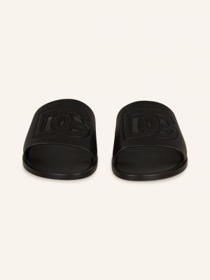 Pantofle Dolce & Gabbana černé