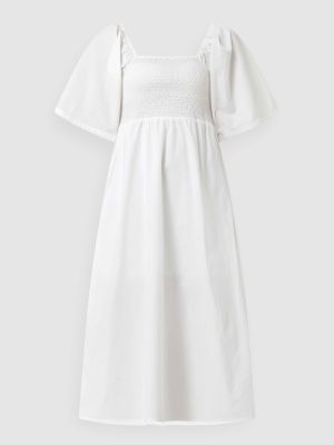 Sukienka midi Gestuz biały