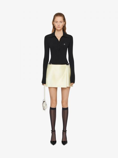 Юбка мини Givenchy желтая