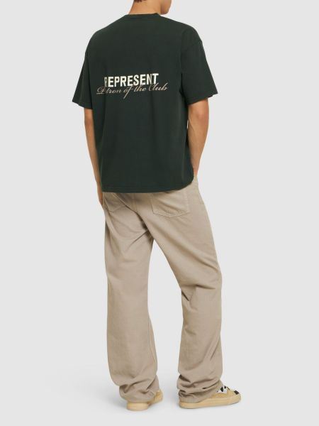 T-krekls Represent zaļš