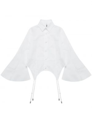 Koszula bawełniana Noir Kei Ninomiya biała
