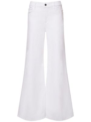 Kalhoty relaxed fit Frame bílé