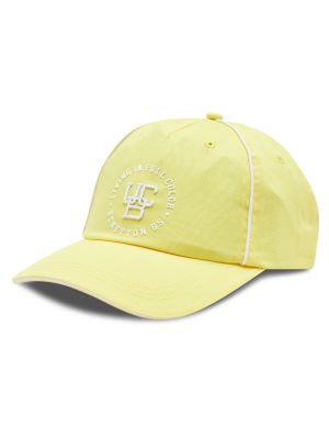 Cappello con visiera United Colors Of Benetton giallo