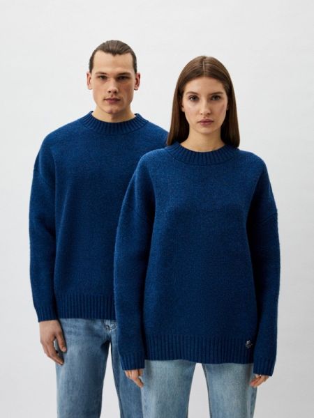 Синий свитер Berhasm