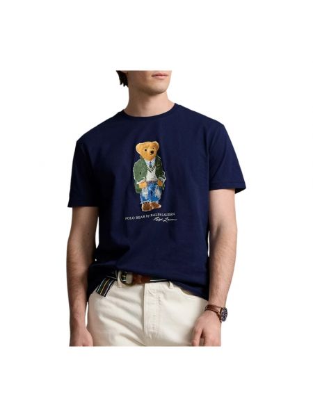 Camiseta manga corta Ralph Lauren azul