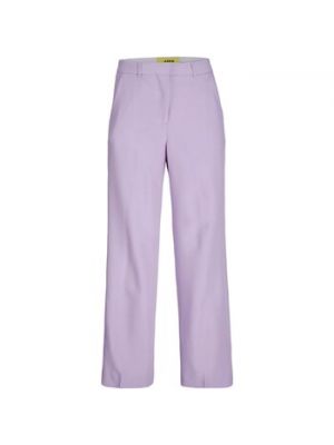 Fioletowe spodnie z kieszeniami Jjxx