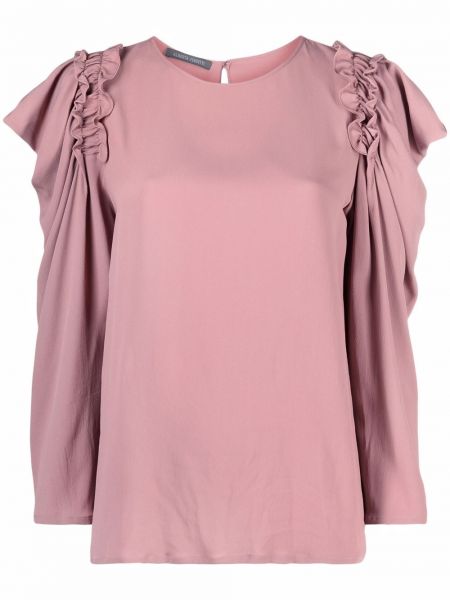 Blusa manga larga Alberta Ferretti rosa