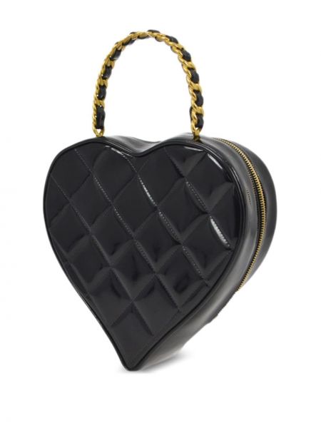 Shopper kabelka se srdcovým vzorem Chanel Pre-owned
