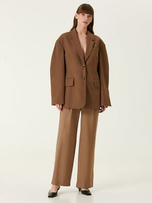 Пиджак Nanushka коричневый