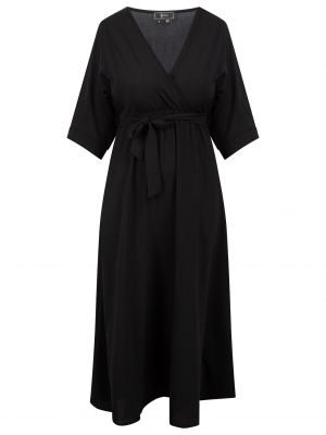 Dlouhé šaty Faina čierna