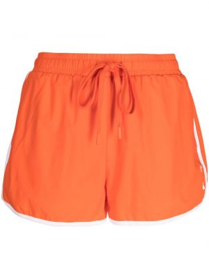 Pantaloni scurți cu dungi cu buzunare The Upside - portocaliu
