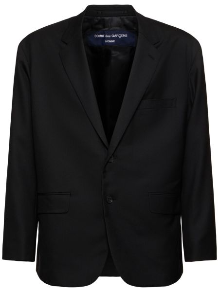 Blazer i ull Comme Des Garcons Homme svart