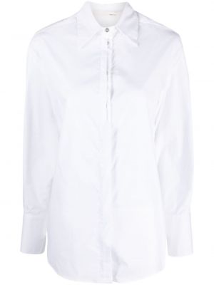 Памучна риза Tela бяло